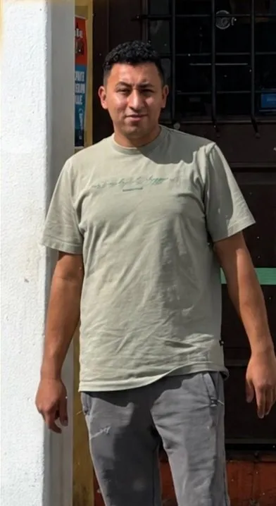 Cliente antes del programa, 88 kg